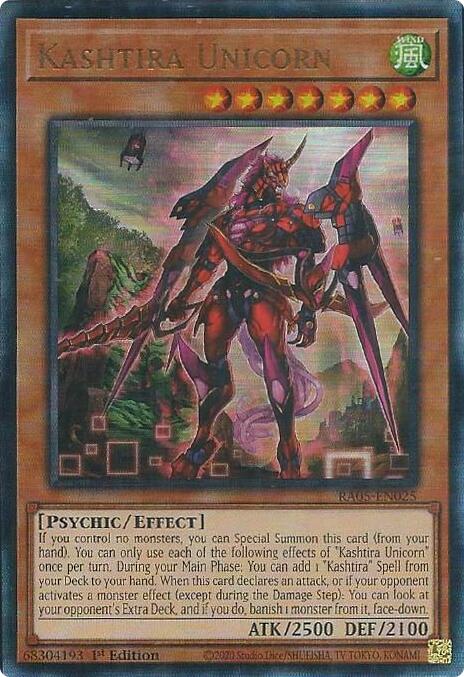 Kashtira Unicorn (Ultimate Rare) [RA05-EN025] Ultimate Rare | Black Swamp Games