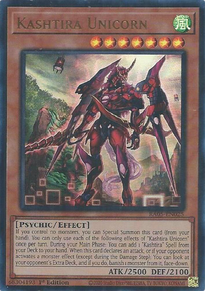 Kashtira Unicorn (Ultra Rare) [RA05-EN025] Ultra Rare | Black Swamp Games
