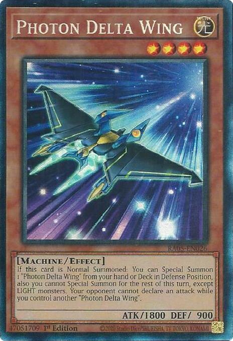 Photon Delta Wing (Collector's Rare) [RA05-EN026] Collector's Rare | Black Swamp Games