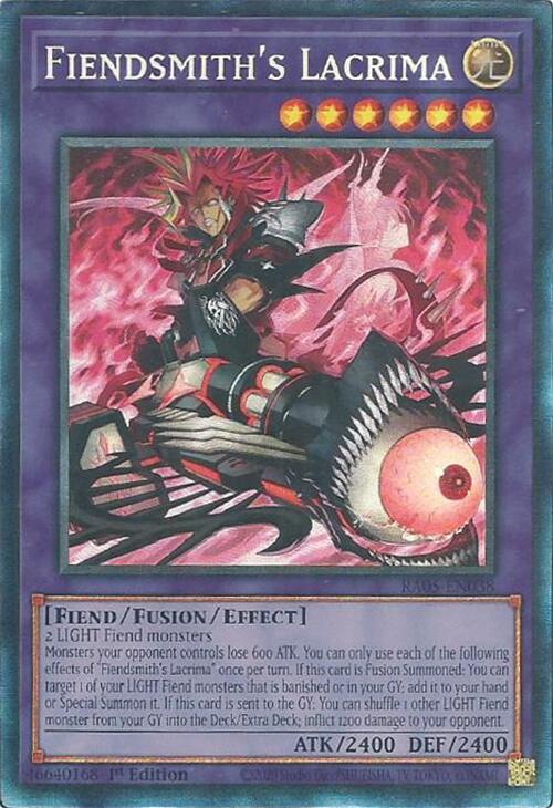 Fiendsmith's Lacrima (Collector's Rare) [RA05-EN038] Collector's Rare | Black Swamp Games
