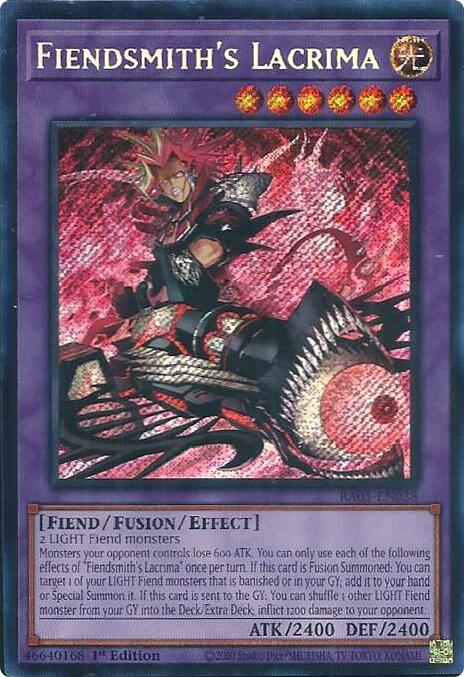 Fiendsmith's Lacrima (Secret Rare) [RA05-EN038] Secret Rare | Black Swamp Games