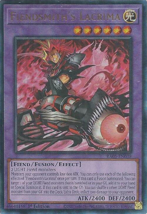 Fiendsmith's Lacrima (Ultimate Rare) [RA05-EN038] Ultimate Rare | Black Swamp Games