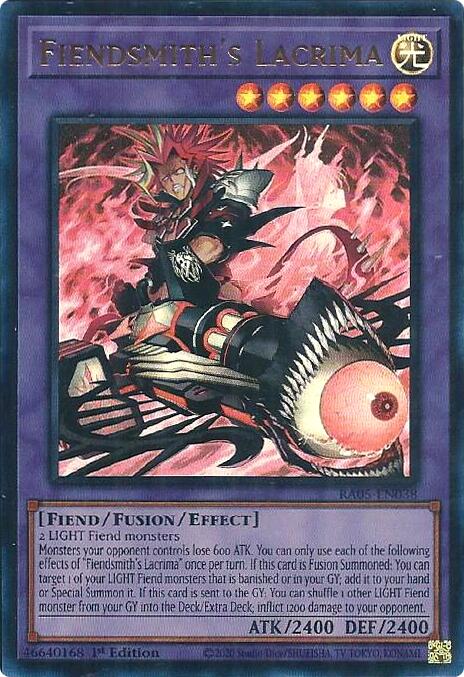 Fiendsmith's Lacrima (Ultra Rare) [RA05-EN038] Ultra Rare | Black Swamp Games