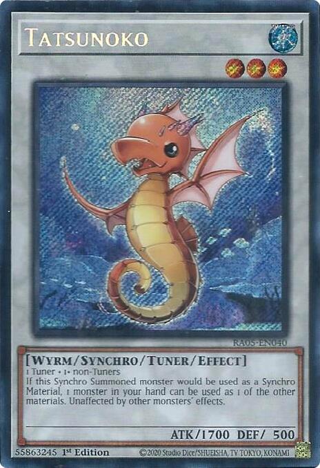 Tatsunoko (Secret Rare) [RA05-EN040] Secret Rare | Black Swamp Games