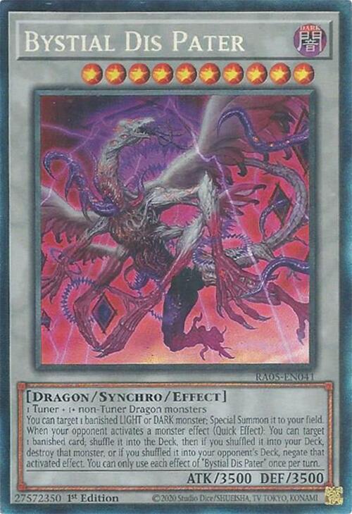 Bystial Dis Pater (Collector's Rare) [RA05-EN041] Collector's Rare | Black Swamp Games