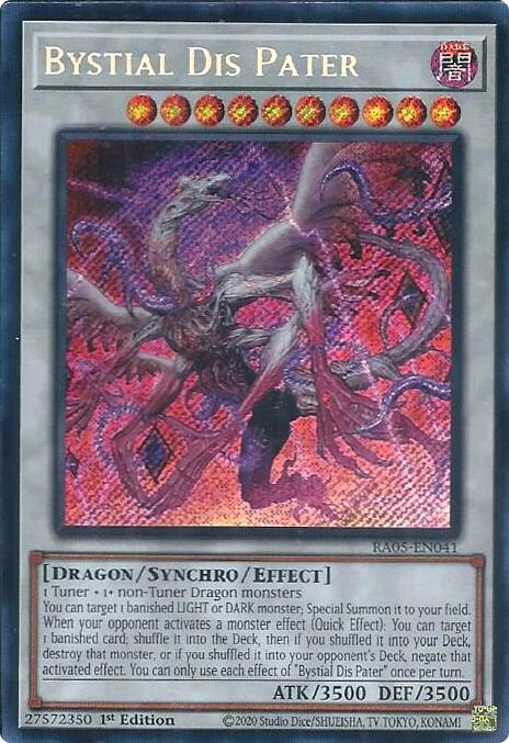 Bystial Dis Pater (Secret Rare) [RA05-EN041] Secret Rare | Black Swamp Games