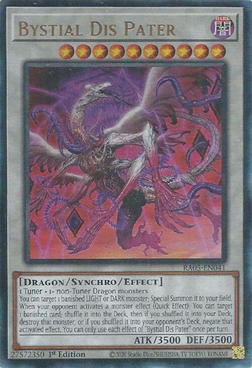 Bystial Dis Pater (Ultimate Rare) [RA05-EN041] Ultimate Rare | Black Swamp Games