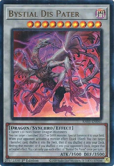 Bystial Dis Pater (Ultra Rare) [RA05-EN041] Ultra Rare | Black Swamp Games