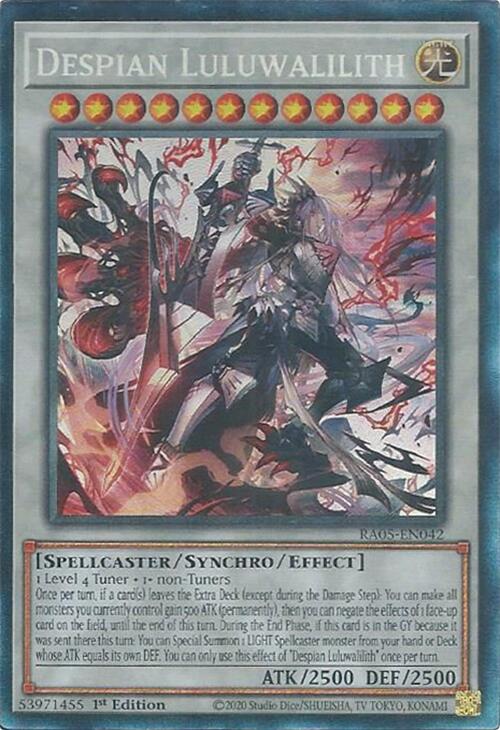 Despian Luluwalilith (Collector's Rare) [RA05-EN042] Collector's Rare | Black Swamp Games