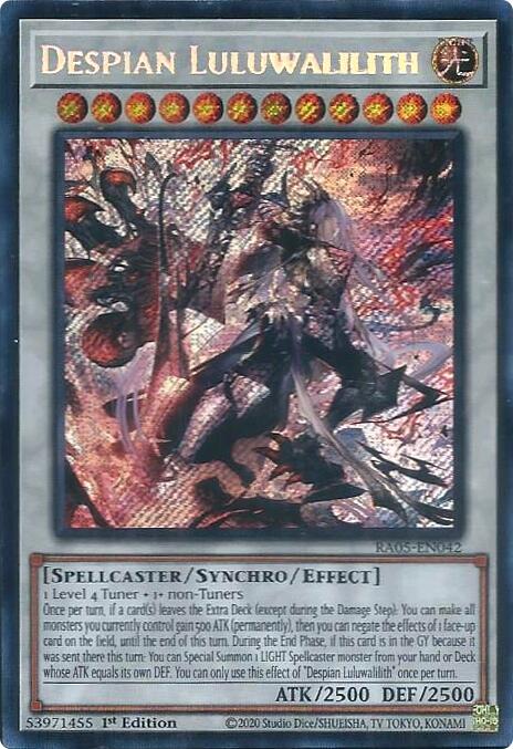 Despian Luluwalilith (Secret Rare) [RA05-EN042] Secret Rare | Black Swamp Games