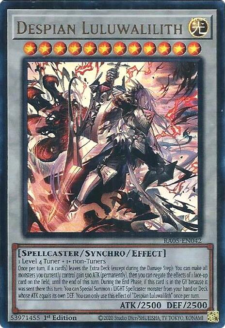 Despian Luluwalilith (Ultra Rare) [RA05-EN042] Ultra Rare | Black Swamp Games