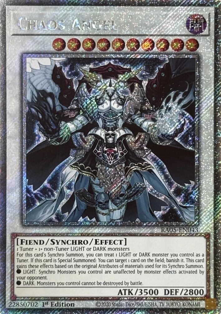Chaos Angel (Platinum Secret Rare) [RA05-EN043] Platinum Secret Rare | Black Swamp Games
