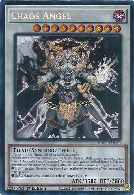 Chaos Angel (Secret Rare) [RA05-EN043] Secret Rare | Black Swamp Games