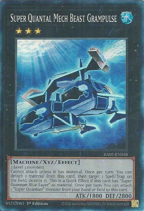 Super Quantal Mech Beast Grampulse (Collector's Rare) [RA05-EN048] Collector's Rare | Black Swamp Games