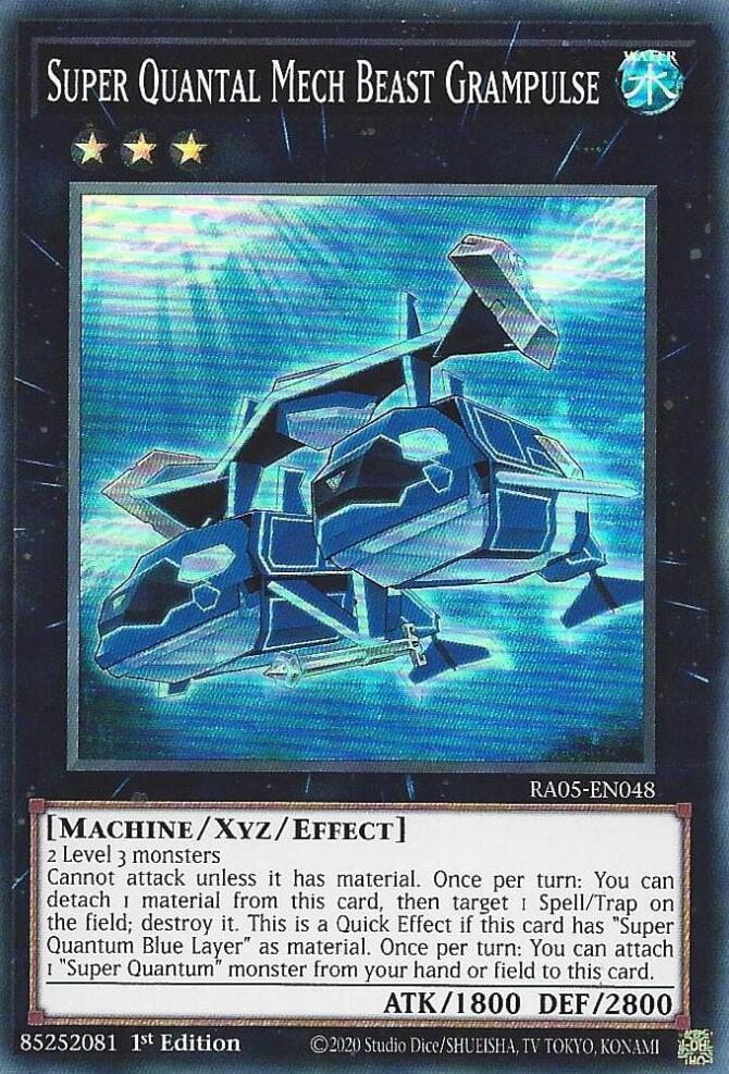 Super Quantal Mech Beast Grampulse [RA05-EN048] Super Rare | Black Swamp Games