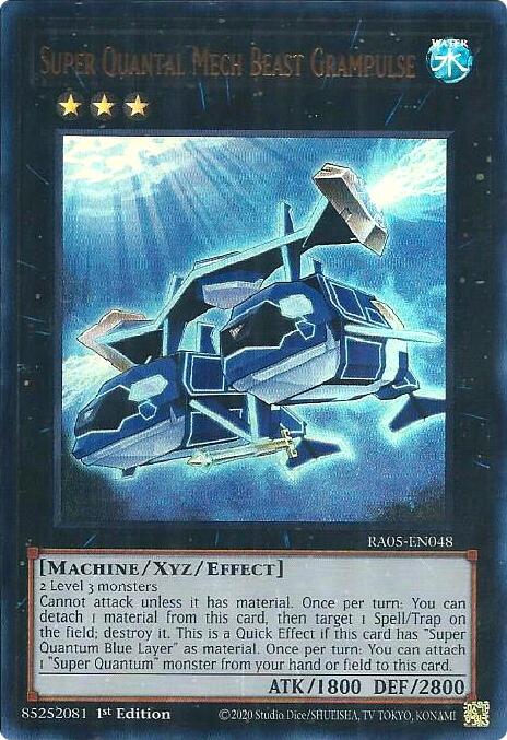 Super Quantal Mech Beast Grampulse (Ultra Rare) [RA05-EN048] Ultra Rare | Black Swamp Games