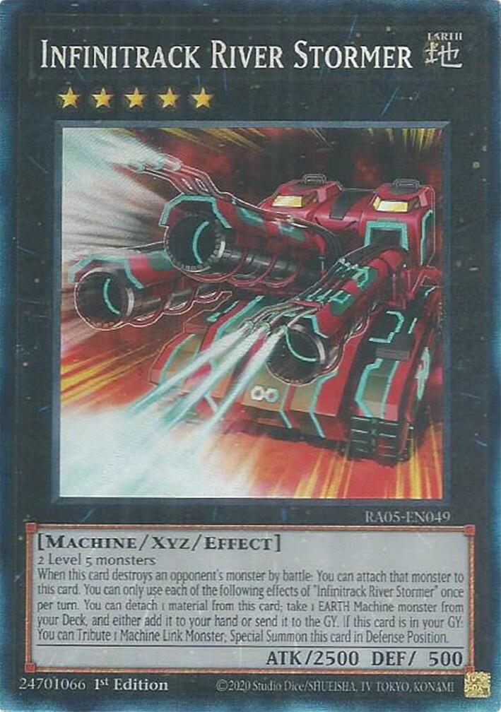 Infinitrack River Stormer (Collector's Rare) [RA05-EN049] Collector's Rare | Black Swamp Games
