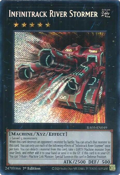 Infinitrack River Stormer (Secret Rare) [RA05-EN049] Secret Rare | Black Swamp Games