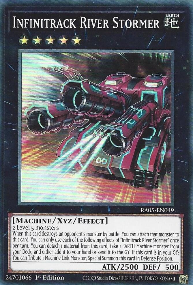 Infinitrack River Stormer [RA05-EN049] Super Rare | Black Swamp Games