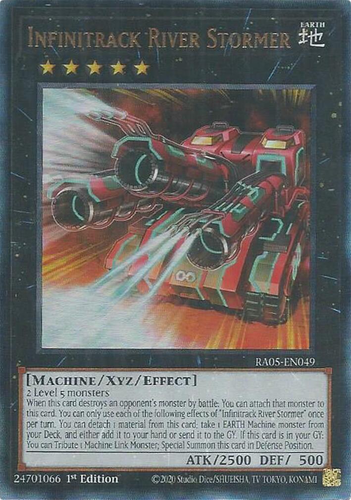 Infinitrack River Stormer (Ultimate Rare) [RA05-EN049] Ultimate Rare | Black Swamp Games