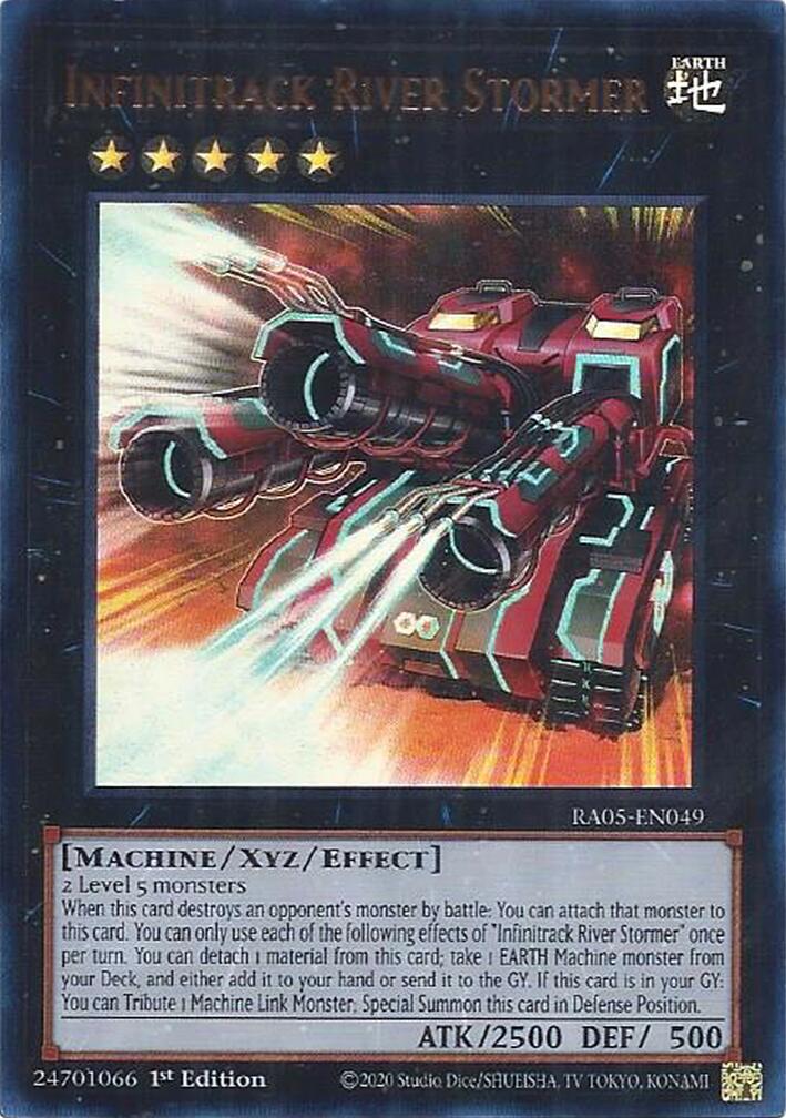 Infinitrack River Stormer (Ultra Rare) [RA05-EN049] Ultra Rare | Black Swamp Games