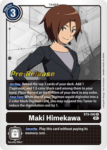 Maki Himekawa [BT9-090] [X Record Pre-Release Promos] | Black Swamp Games