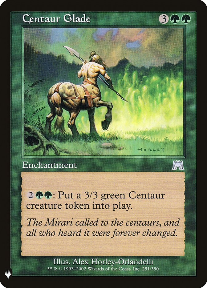 Centaur Glade [Mystery Booster] | Black Swamp Games