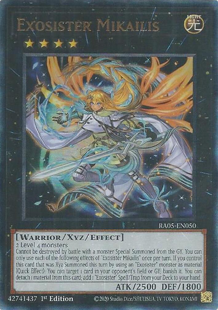 Exosister Mikailis (Ultimate Rare) [RA05-EN050] Ultimate Rare | Black Swamp Games