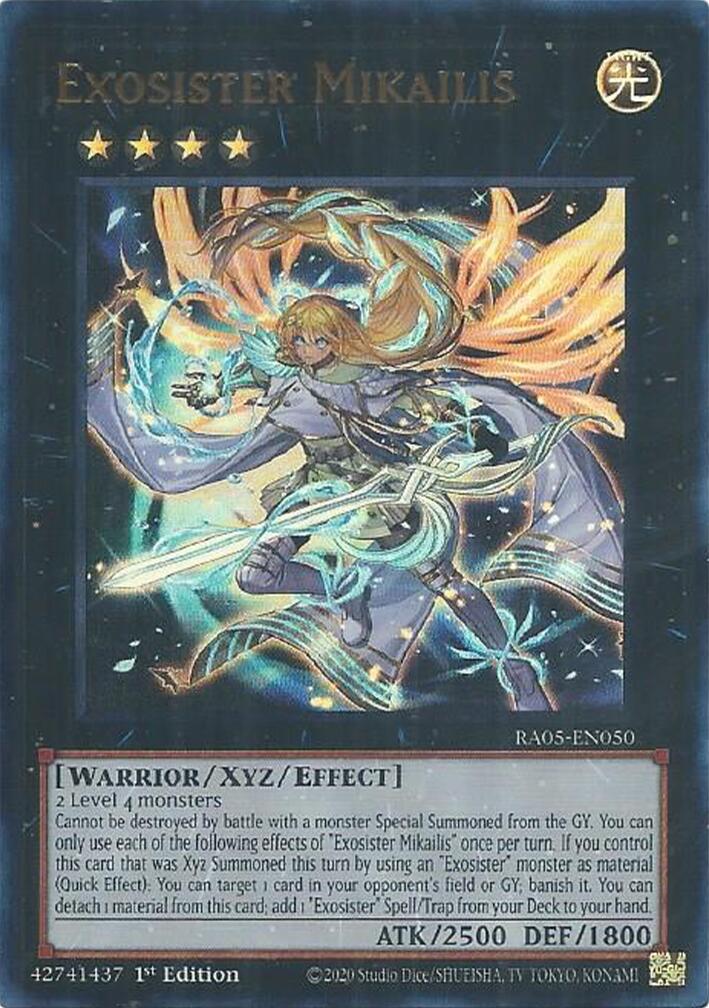 Exosister Mikailis (Ultra Rare) [RA05-EN050] Ultra Rare | Black Swamp Games