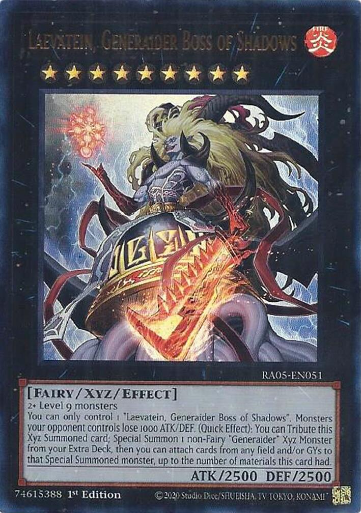Laevatein, Generaider Boss of Shadows (Ultra Rare) [RA05-EN051] Ultra Rare | Black Swamp Games