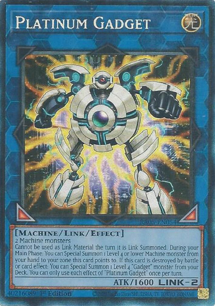 Platinum Gadget (Collector's Rare) [RA05-EN054] Collector's Rare | Black Swamp Games