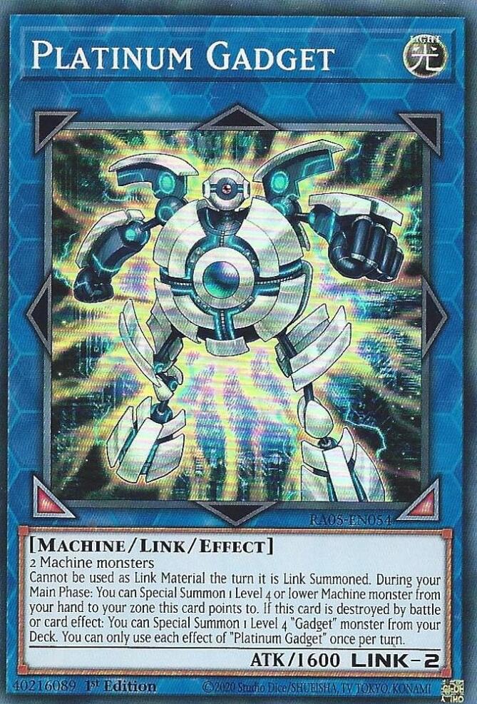 Platinum Gadget [RA05-EN054] Super Rare | Black Swamp Games