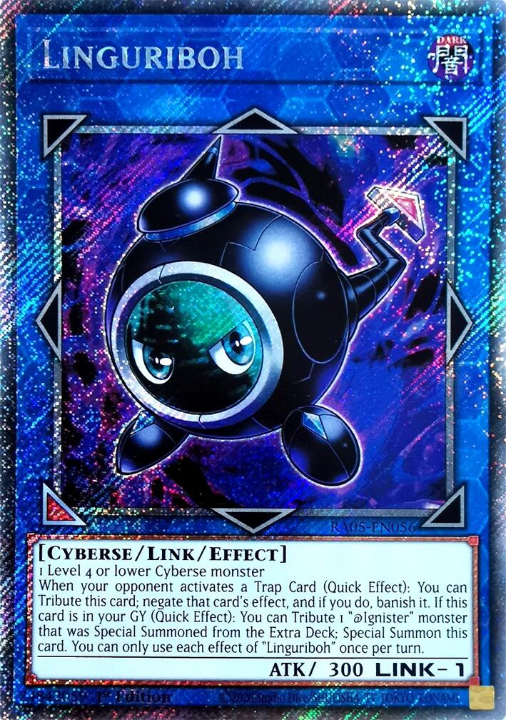 Linguriboh (Platinum Secret Rare) [RA05-EN056] Platinum Secret Rare | Black Swamp Games