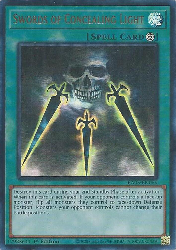 Swords of Concealing Light (Ultra Rare) [RA05-EN059] Ultra Rare | Black Swamp Games