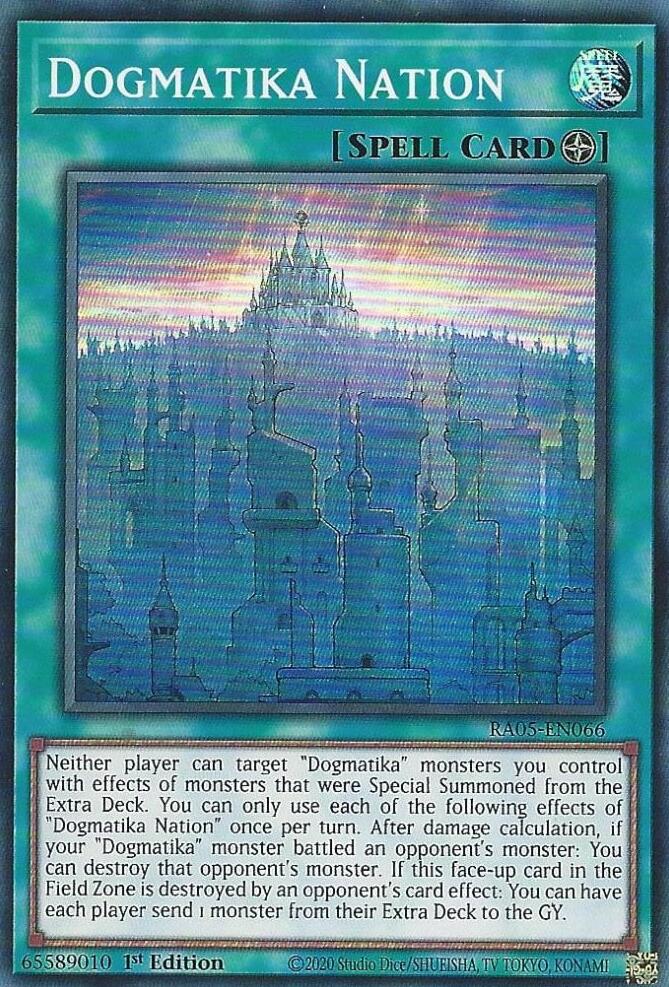 Dogmatika Nation [RA05-EN066] Super Rare | Black Swamp Games