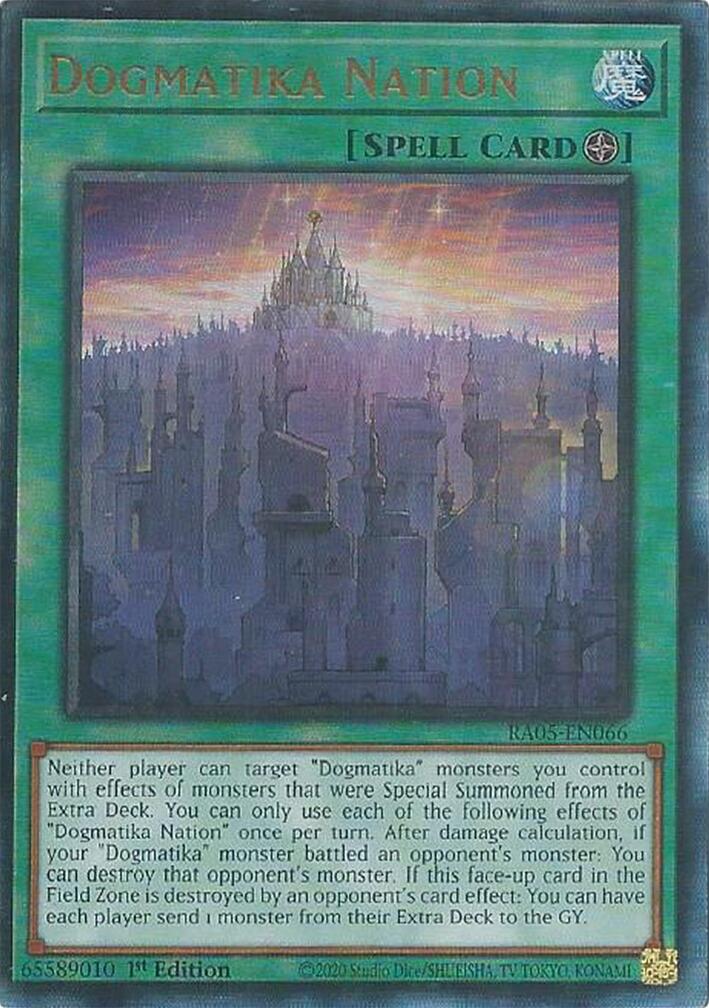 Dogmatika Nation (Ultimate Rare) [RA05-EN066] Ultimate Rare | Black Swamp Games