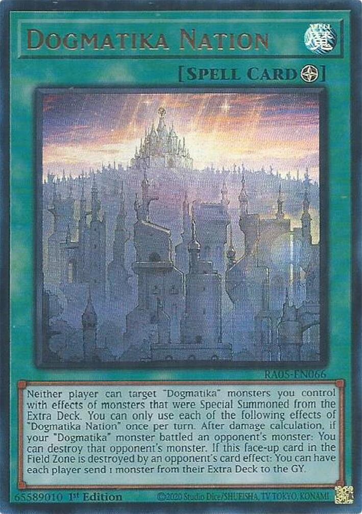 Dogmatika Nation (Ultra Rare) [RA05-EN066] Ultra Rare | Black Swamp Games