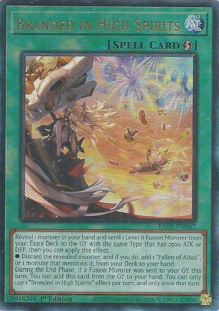 Branded in High Spirits (Ultimate Rare) [RA05-EN067] Ultimate Rare | Black Swamp Games