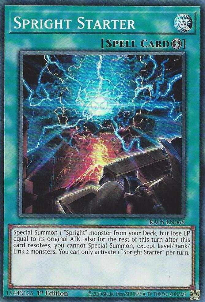 Spright Starter [RA05-EN068] Super Rare | Black Swamp Games