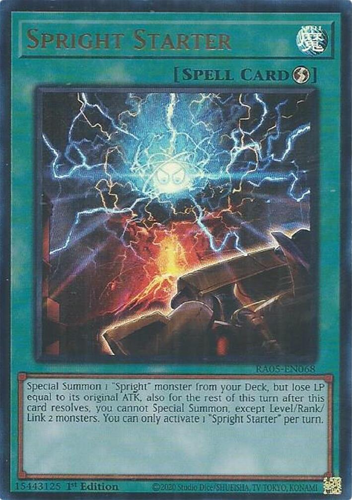 Spright Starter (Ultra Rare) [RA05-EN068] Ultra Rare | Black Swamp Games