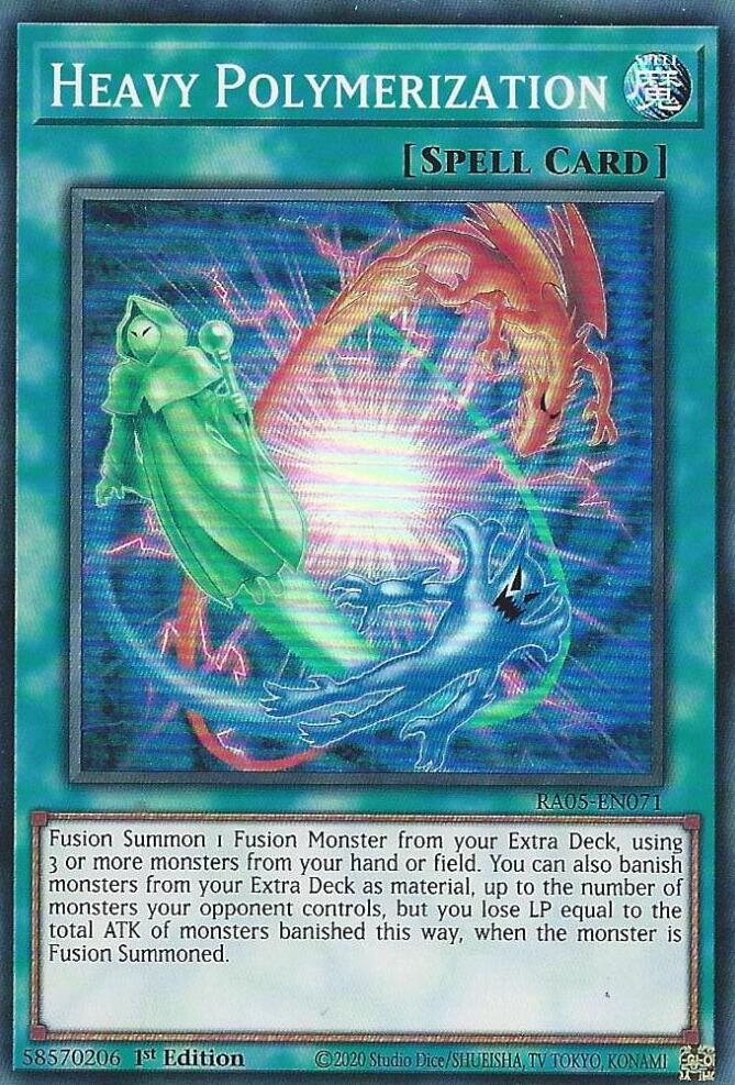 Heavy Polymerization [RA05-EN071] Super Rare | Black Swamp Games