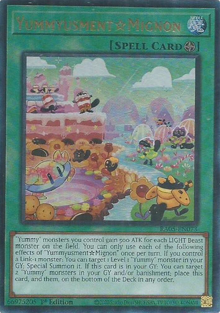 YummyusmentAcroquey (Ultimate Rare) [RA05-EN073] Ultimate Rare | Black Swamp Games