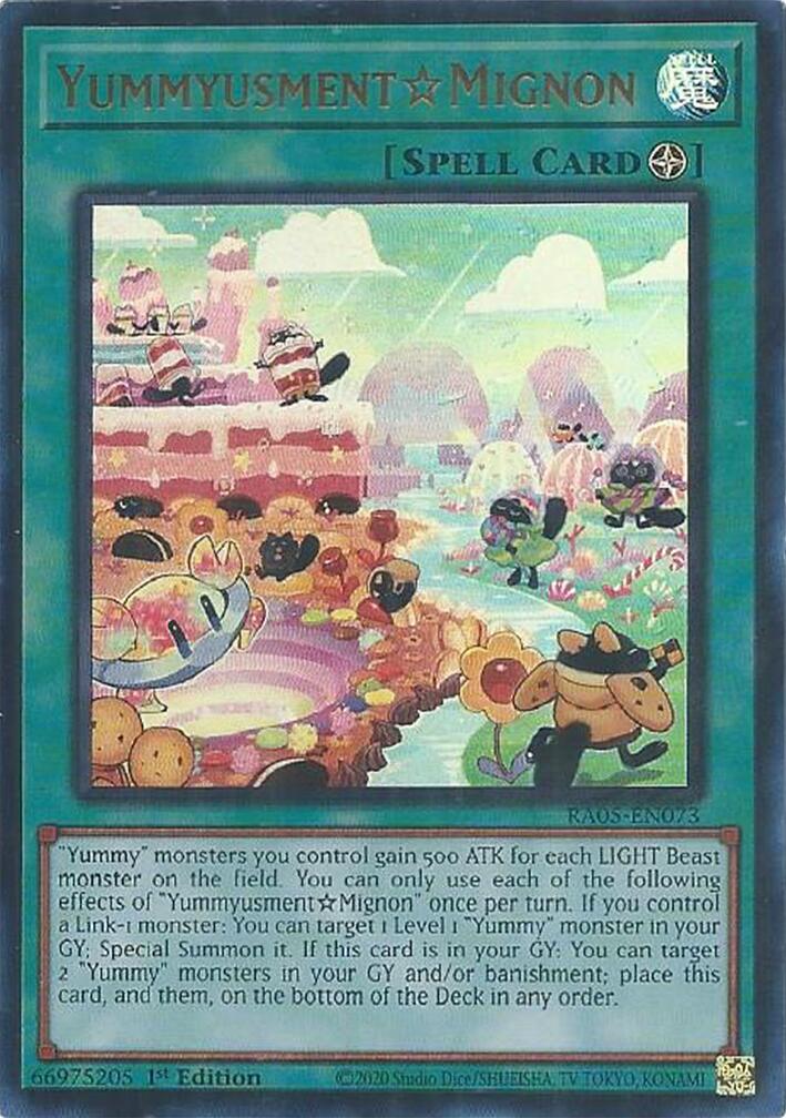 YummyusmentAcroquey (Ultra Rare) [RA05-EN073] Ultra Rare | Black Swamp Games