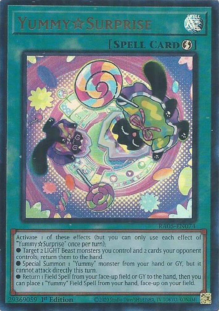 YummySurprise (Ultra Rare) [RA05-EN074] Ultra Rare | Black Swamp Games