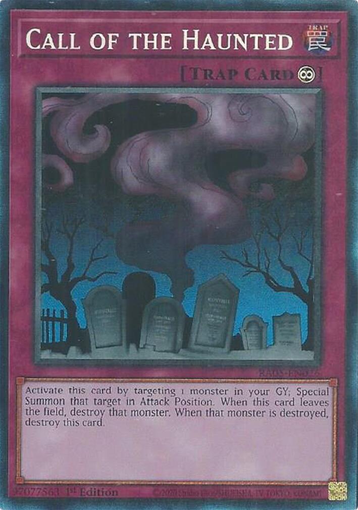 Call of the Haunted (Collector's Rare) [RA05-EN076] Collector's Rare | Black Swamp Games