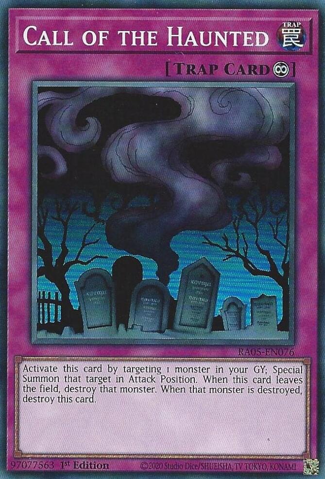 Call of the Haunted [RA05-EN076] Super Rare | Black Swamp Games