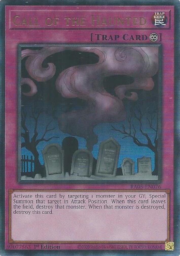 Call of the Haunted (Ultimate Rare) [RA05-EN076] Ultimate Rare | Black Swamp Games