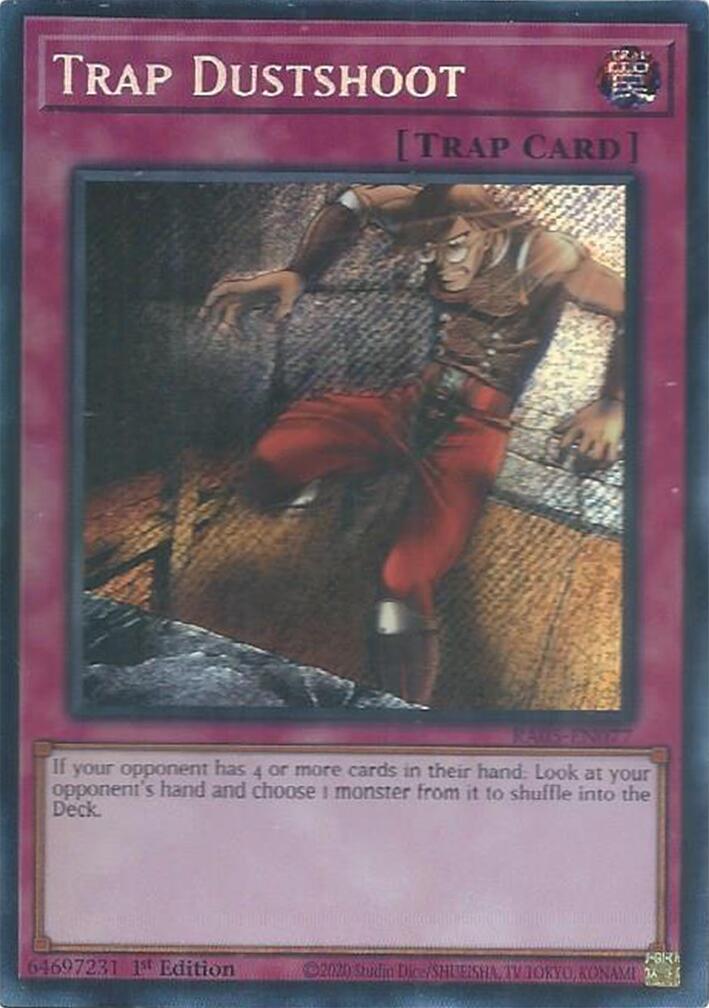 Trap Dustshoot (Secret Rare) [RA05-EN077] Secret Rare | Black Swamp Games