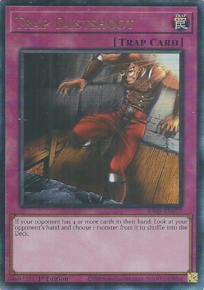 Trap Dustshoot (Ultimate Rare) [RA05-EN077] Ultimate Rare | Black Swamp Games