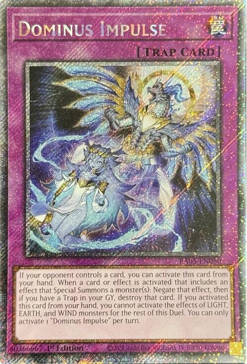 Dominus Impulse (Platinum Secret Rare) [RA05-EN080] Platinum Secret Rare | Black Swamp Games